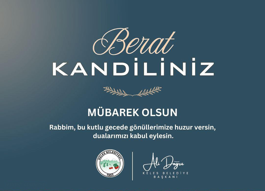 Berat Kandilimiz Mübarek Olsun