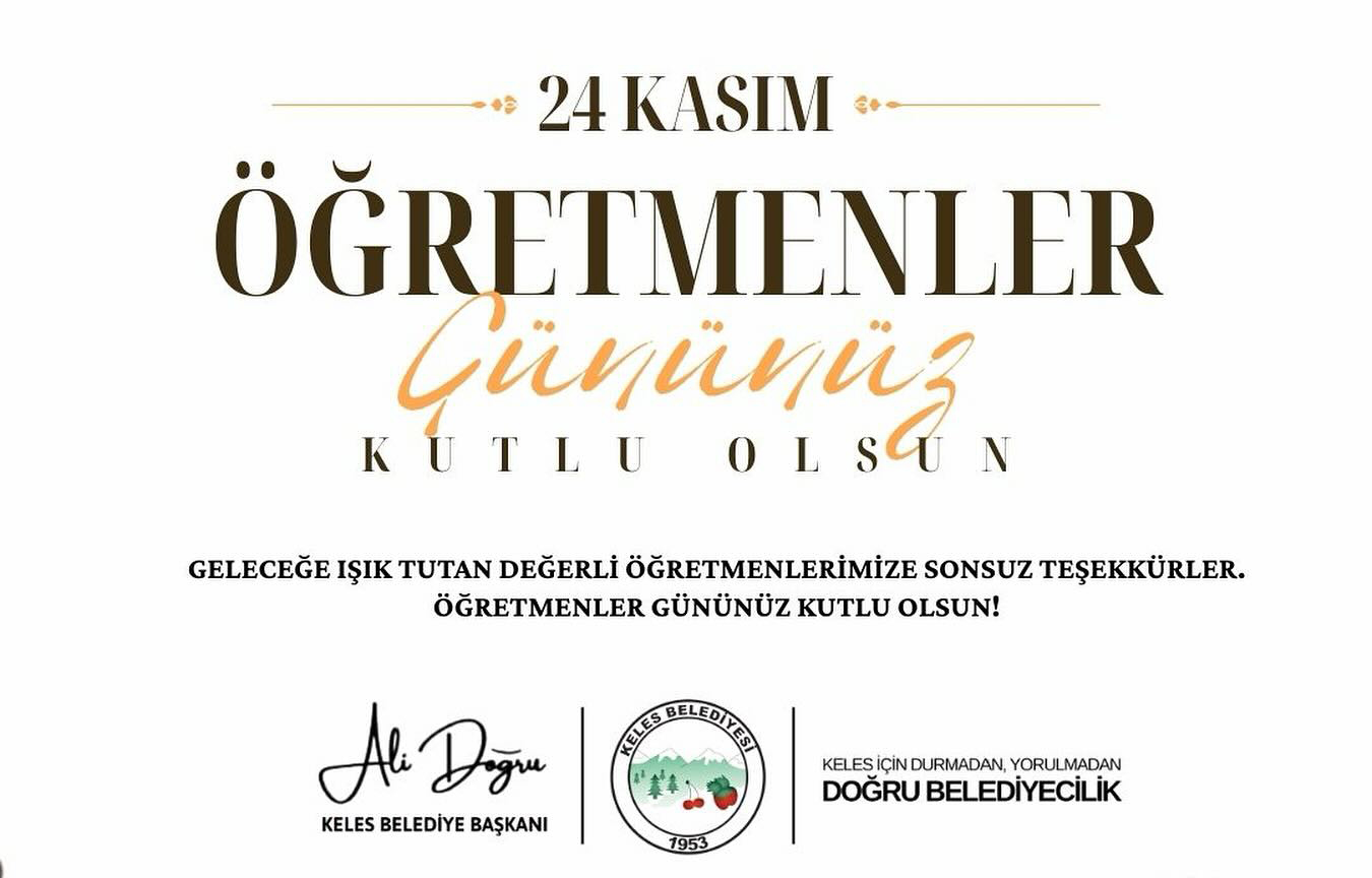 Öğretmenler Gününüz Kutlu Olsun