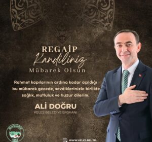 Regaip Kandiliniz Mübarek Olsun