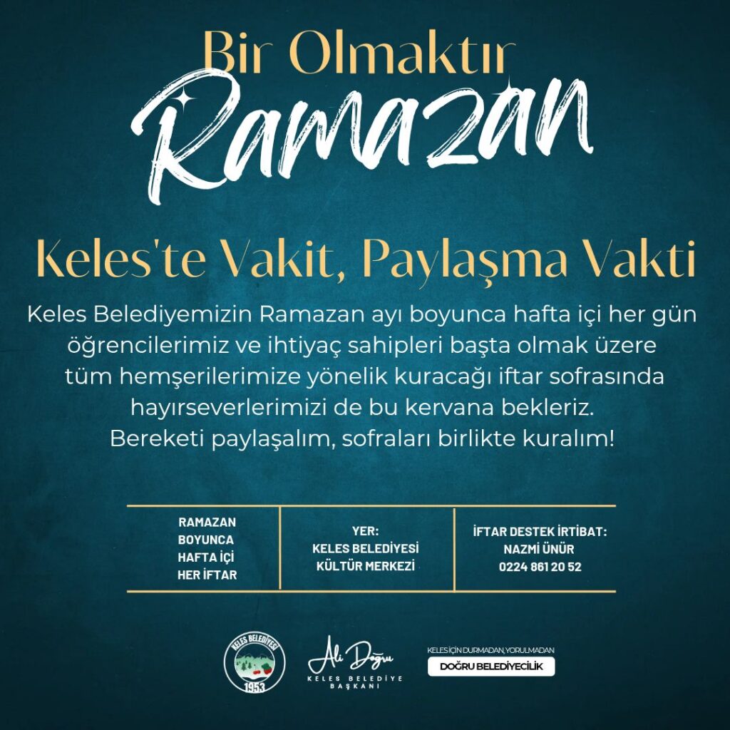 Bir Olmaktır Ramazan…